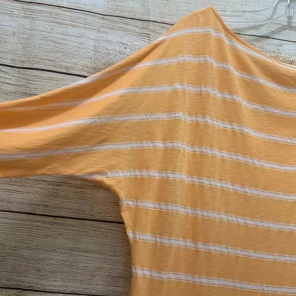 Michael Stars Dolman Sleeve Stripe Tunic Top - Picture 11 of 12